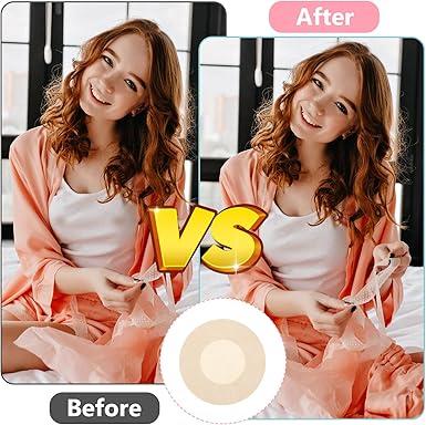 Product Introduction of 10Pcs Disposable Nipple Covers with Petals and Sticky Breathable Chest Patch for Women's Lingerie and Underwear - Womenswear Bra Accessories Fabric Accessories Accessory Fit Comfort 6