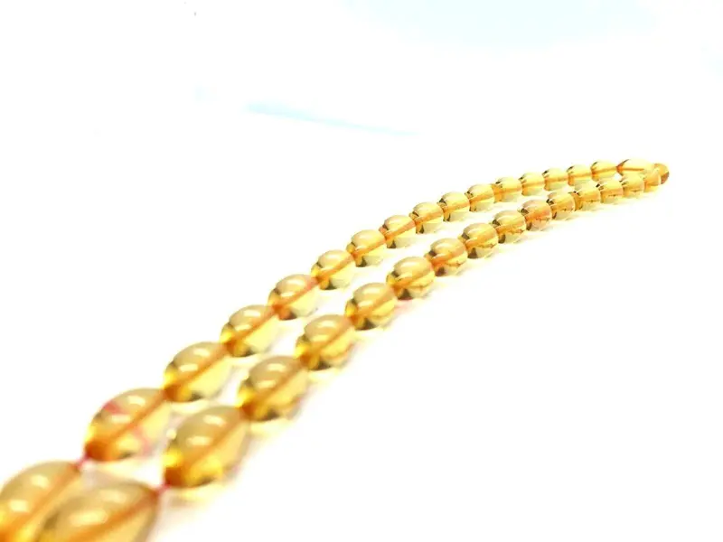 Honey & Red Combo Prayer Beads 2