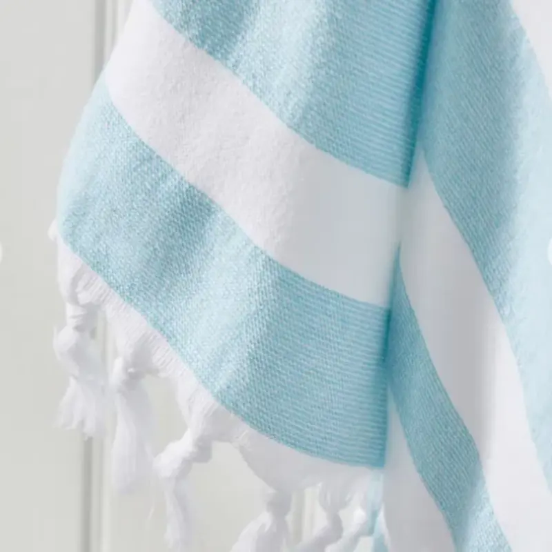 Personalised Cotton Stripe Beach Towel 2