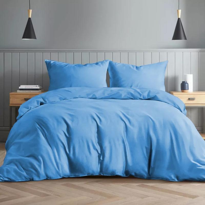 Luxury Reversible Duvet Cover Set for Single, Double and King Size Beds bedsheets 7