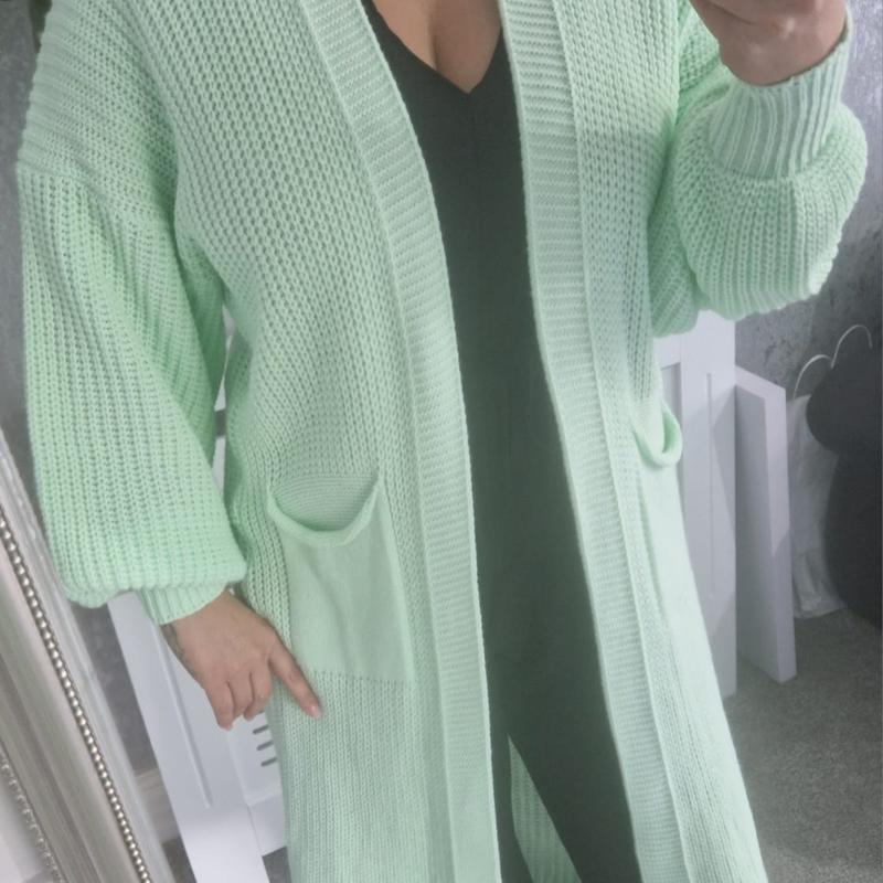 Balloon Sleeve Cardigan 7