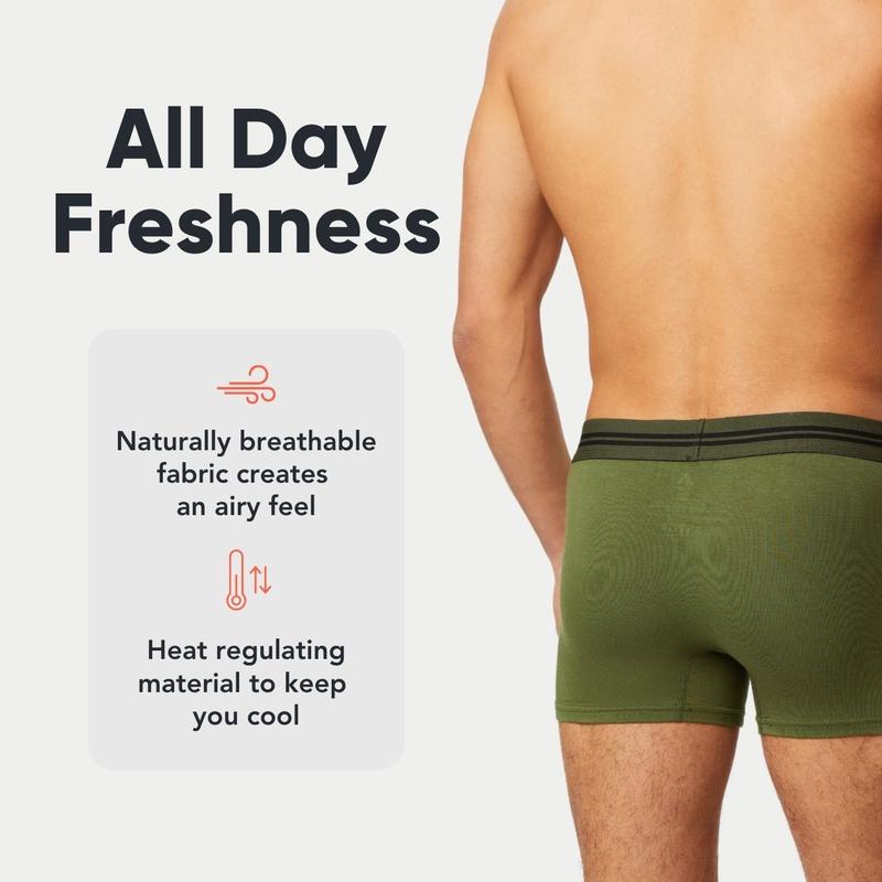 5-Pack Men’s Super Soft Bamboo Boxers 4