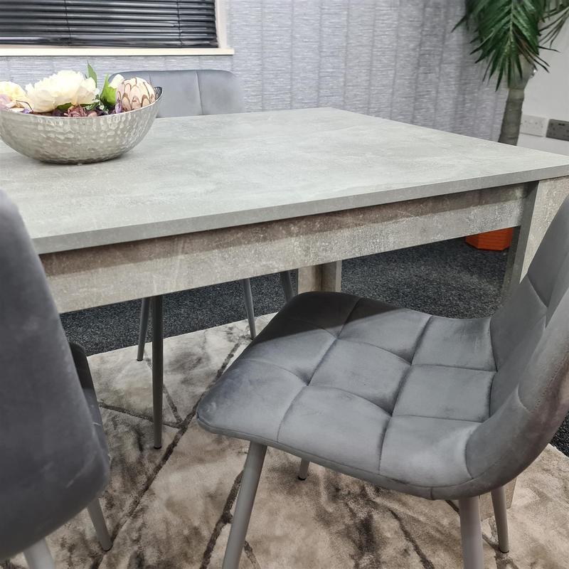 Dining Table Set with 4 Chairs Dining Room and Kitchen table set of 4 2