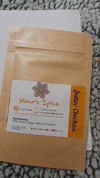 Product Review of Butter Chicken Spice Blend with Recipe - Authentic Flavor from J**e ** 0