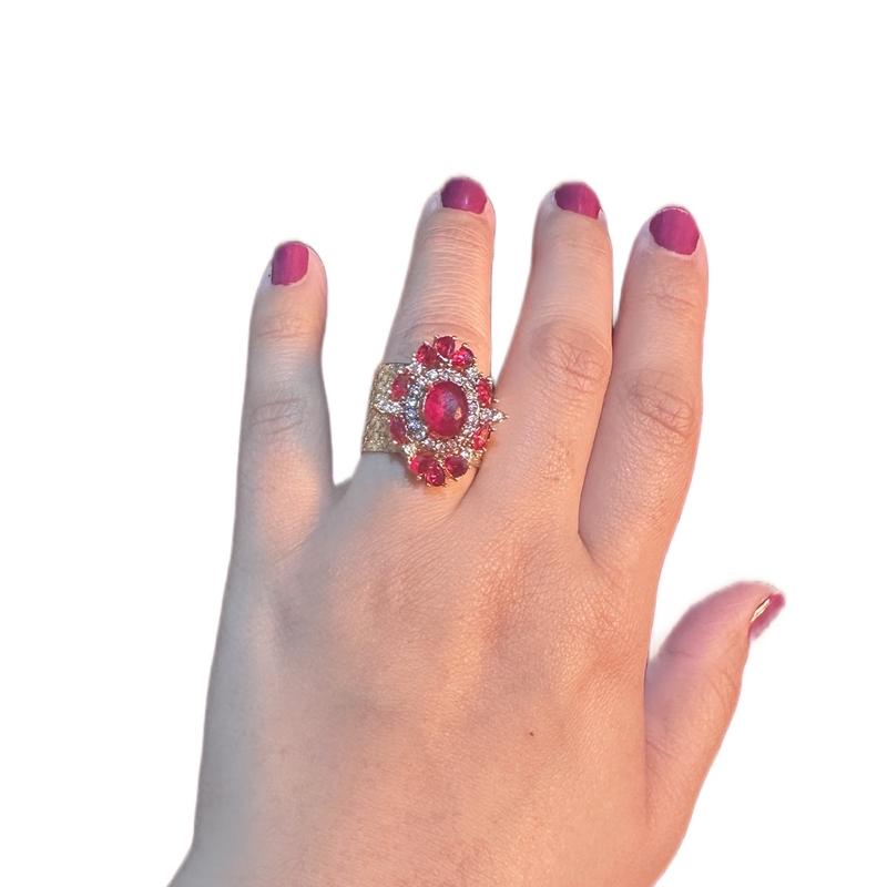 Women’s Adjustable Fancy Gold design Rings !! Elegant and modern Design Gold design Rings !! Adjustable!!  Wedding / Engagement/ Functions . 0