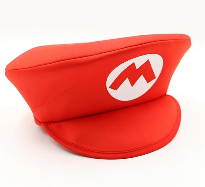 Halloween Plumber Costume Outfits for Kids Adult Unisex Cosplay Fancy Dress up with Bros Hats Cap Mustaches Halloween Cosplay Carnival 2