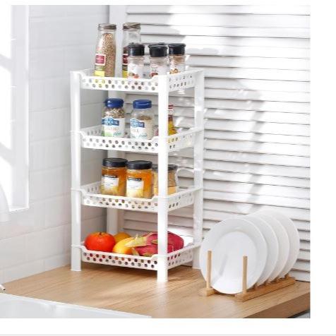 4 Tier Corner Shower Caddy Organiser | Standing Shelf Rack Rustproof Corner Shelves for Bath Accessories, Shower Pan, Bathtub, Bathroom Storage Unit White Plastic Adjustable 5