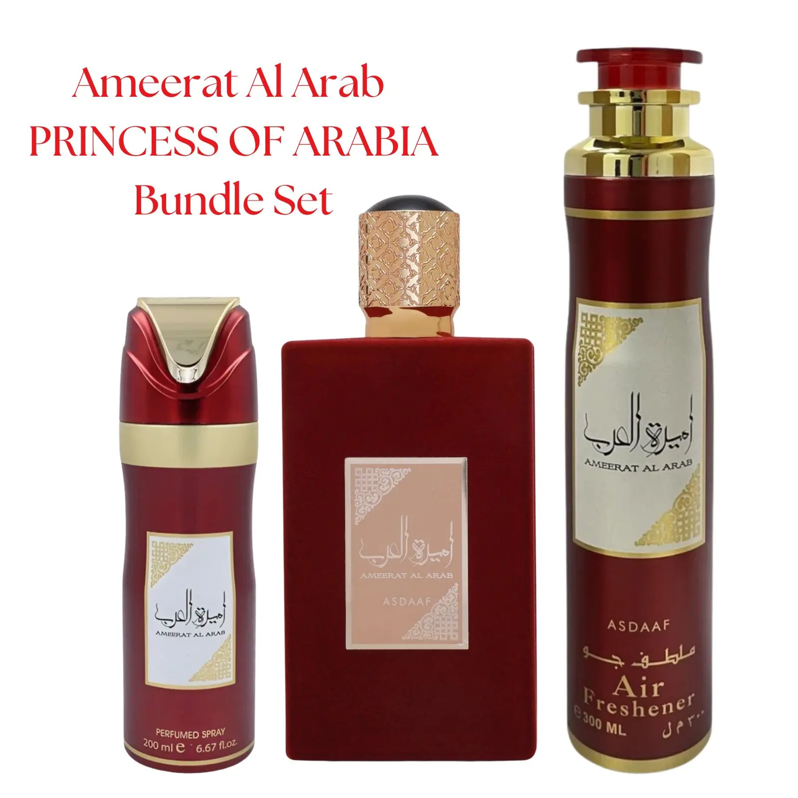 Ameerat Al Arab EDP 100ml Bundle Set | Premium Arabian Fragrance for Women | Floral & Woody Notes | Ideal for Anniversary, Birthday Gifting | Long-Lasting Perfume | Perfect Gift for Her | Summer Sale