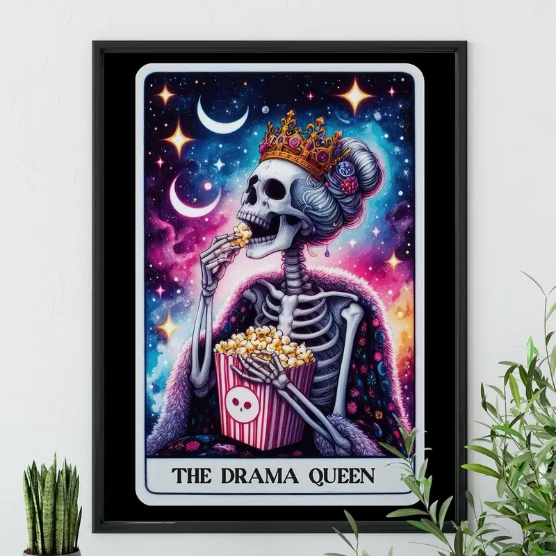 A5 Drama Queen Print 0