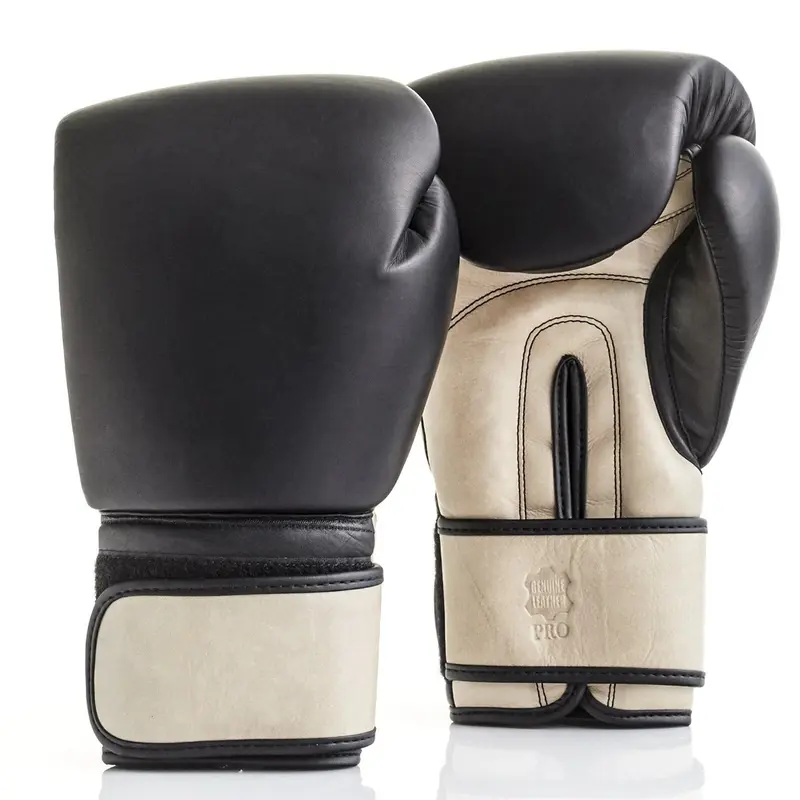 Premium Cowhide Leather Boxing Gloves with Triple Layer Foam Padding – Sizes 10 to 16 oz 3