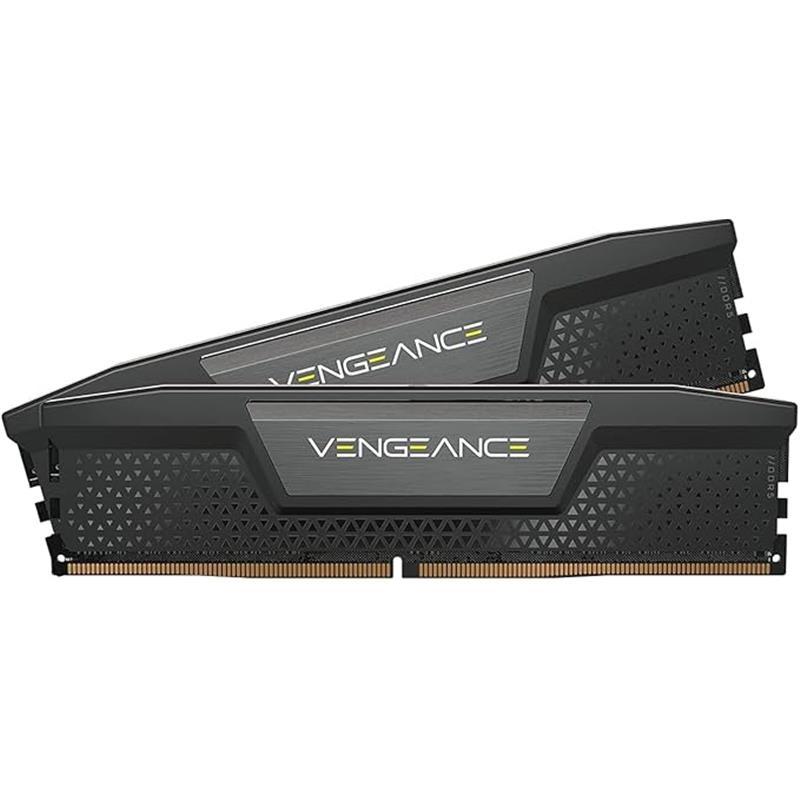 VENGEANCE DDR5 RAM 16GB (2x8GB) 5200MHz CL40 Intel XMP iCUE Compatible Computer Memory - Black (CMK16GX5M2B5200C40) Size Name: 16GB (2x8GB) 1