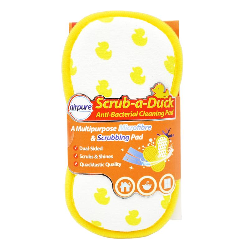 Airpure Scrub-a-Duck Cleaning Scourer and Cloth Bundle 1