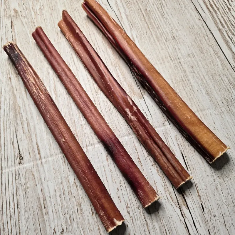 Pizzle - 24cm (Also known as Bully Sticks) Natural Dog Treat Long Lasting Chew 3