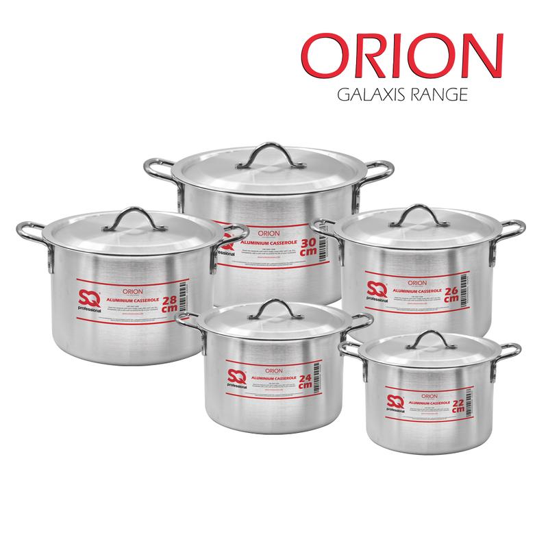 5 PC Aluminium Casserole Cooking Pots Soup Pots Cookware 5Pc Set Handles Oil Frying Pasta Aesthetic Kitchen With Lid Stockpot Kitchen, Home 1