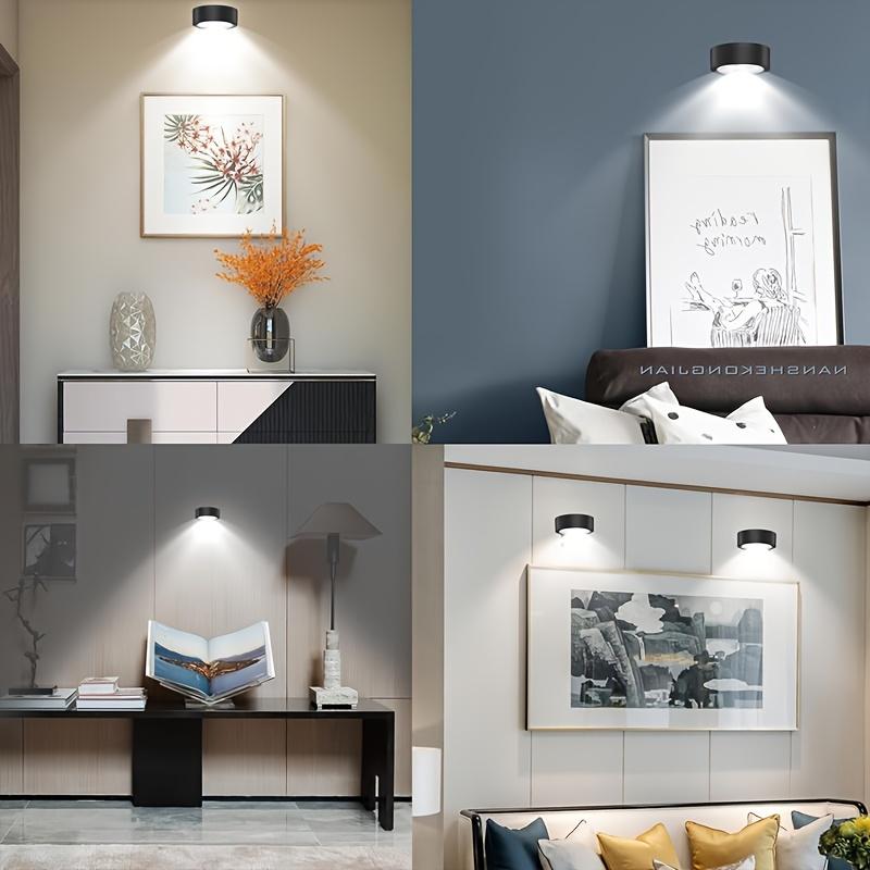 Product Introduction of 3-Pack Battery-Powered LED Picture Lights with Remote, Press Control, Adjustable Color Temperature, and Timer, Wireless Metal Wall Art Lighting for Gallery, Stairs, Corridors, Bedroom Frame Decoration 10