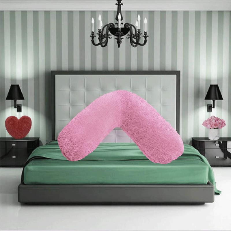 V Shaped Teddy Pillowcase Pregnancy Maternity Cover Only 7