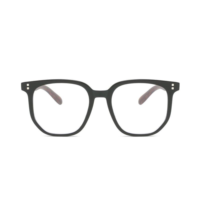 Eyeglasses Frames Trend Flat Glasses Men Women Wood Grain Legs Fashion Style 2