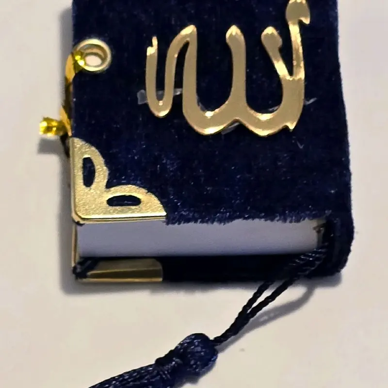 Islamic Full Mini Quran Dark Blue Unisex Car Hanging Accessory Ramadan Muslim Gift Decor Religious 4