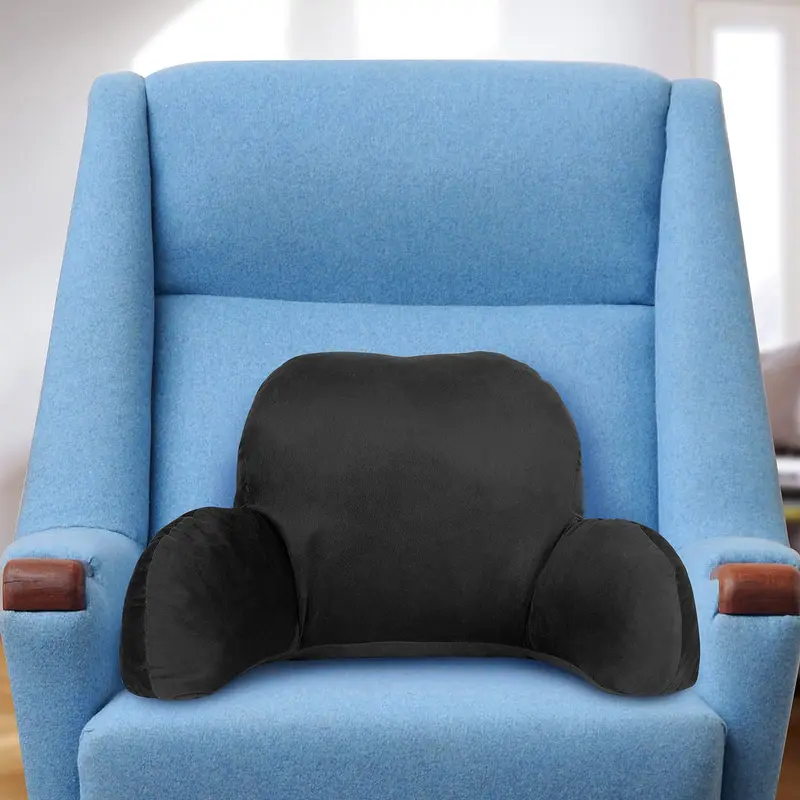 Reading Pillow 58x40x25cm Lumbar Support Cushion with Removable Cover for Pregnancy Arm Back Head Support 2