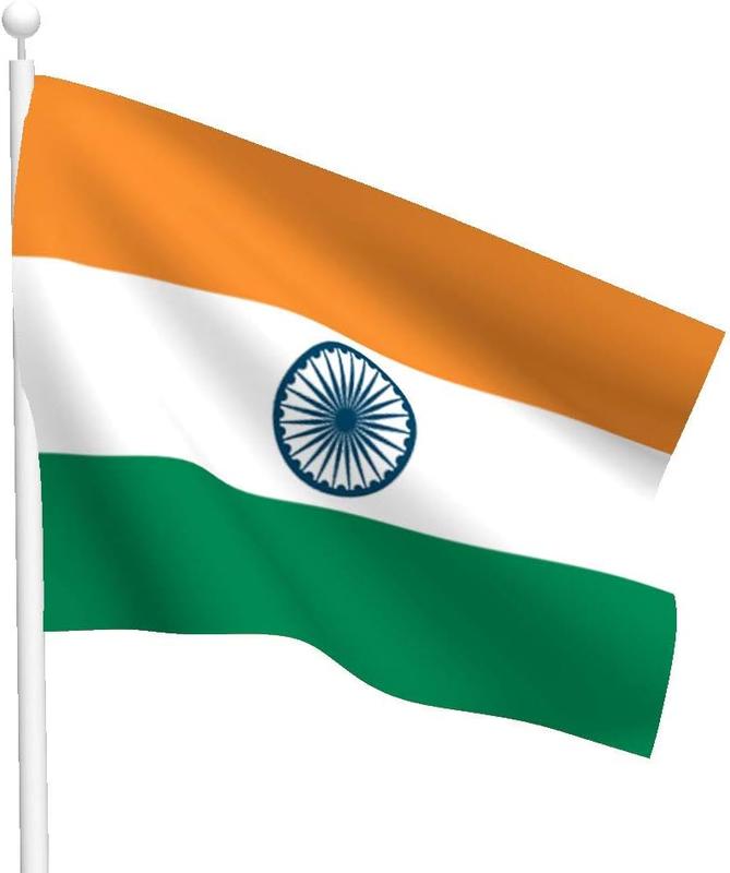 India National Flags Events Pub Decorations for Rugby Cricket Football Sports 2023 World Cup Banner Fan 5 X 3ft Light Print 3