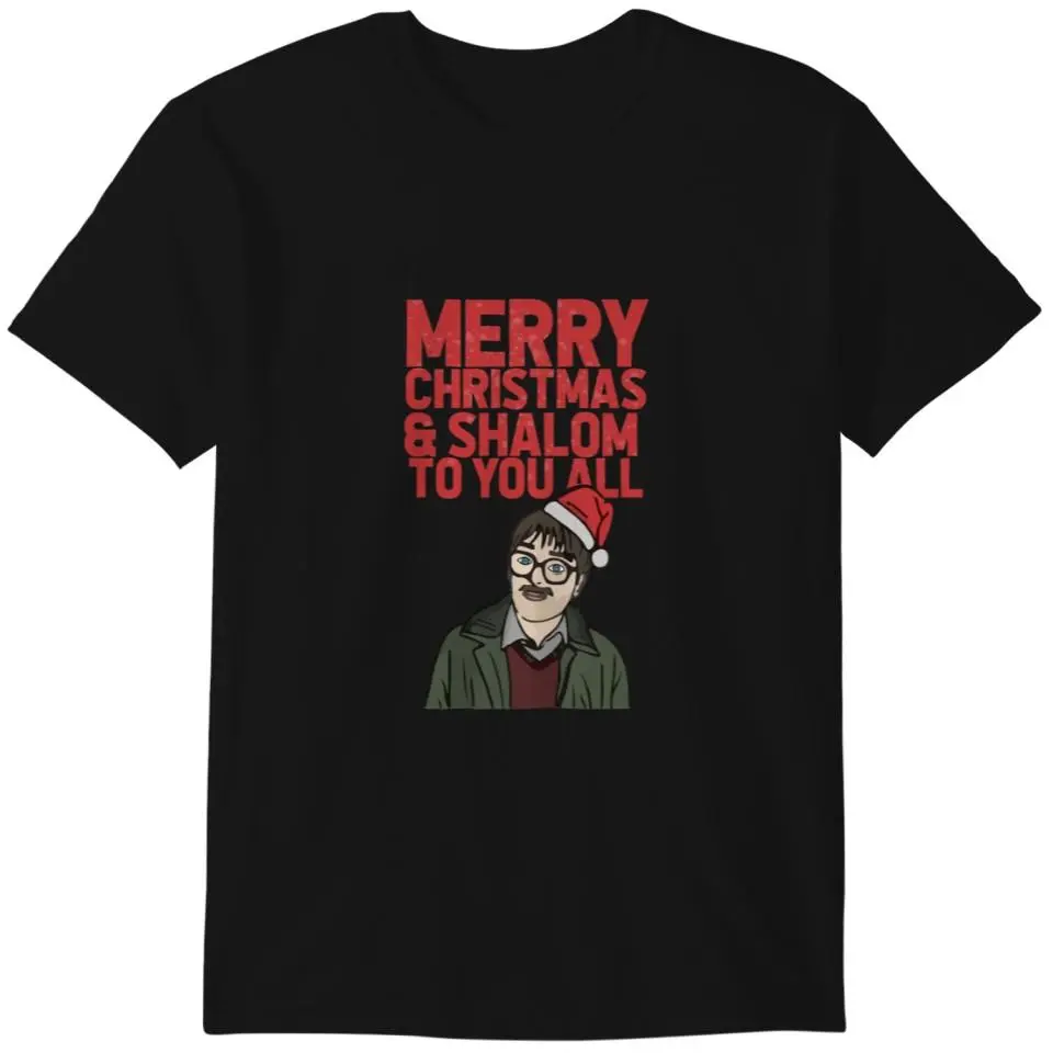 Shalom Merry Christmas - Jim Friday Night Dinner Essential T-Shirt Gildan Heavy Cotton
