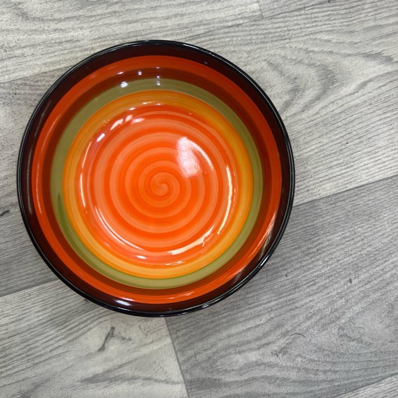6inch coloured ceramic bowl microwave & dishwasher safe 6