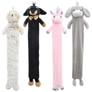2L Long Animal Hot Water Bottle - Sloth, Dog, Unicorn, Rabbit, 90cm Long Hot Water Bottle Kids Adults, Large 2 Litre with Removable Cover Fur, Heated Plush, Gift Idea HWB Cup