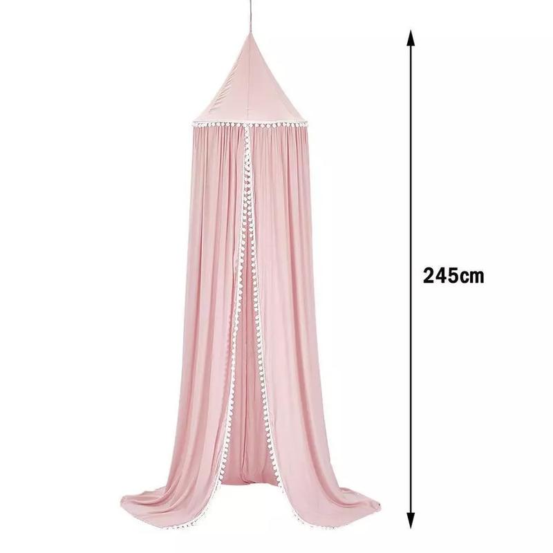 Kids Baby Bed Canopy Bedcover Mosquito Net Curtain Bedding Dome Tent Cotton - Perfect for a Comfortable Sleep 3