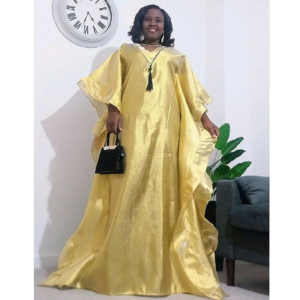Luxury Aso ebi Bubu Womenswear Maxi Dress