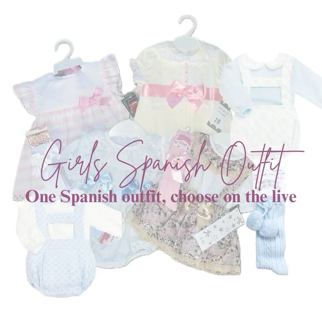 Baby Girls Dress Romper Spanish Outfit