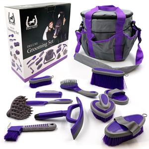 Horse Grooming Kit Equi-Neat 12pc Equestrian Horse Grooming Set Gift