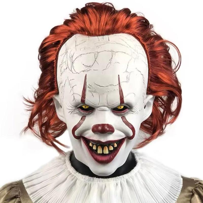 Pennywise Halloween Mask – Perfect Clown Mask for the Ultimate Scary Costume Comfortable 3
