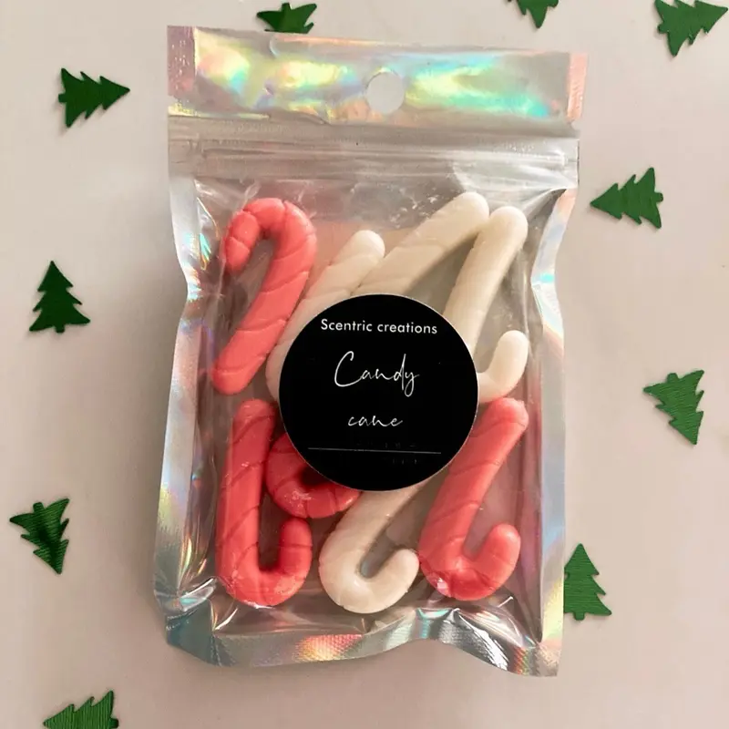 8 candy cane Christmas wax melts | Soy wax melts | Candy cane scent | Eco friendly 1