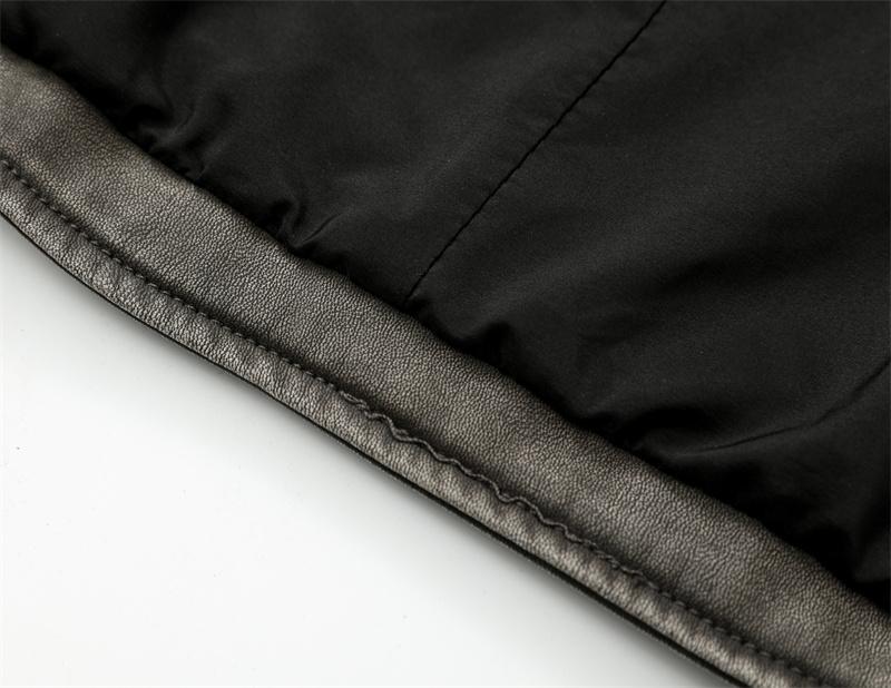 Product Introduction of NEW New Coal graysty le Women's washed leather jacket with belt, short coat with downgraded zipper and vintage lapel jacket HOT 18