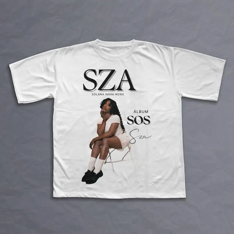 SZA- SOS T-shirt, sza Graphic Tee, sza Merch, Rap Shirt, CTRL, unisex gift, Concert T Shirt, Hoodie, Sweatshirt 0