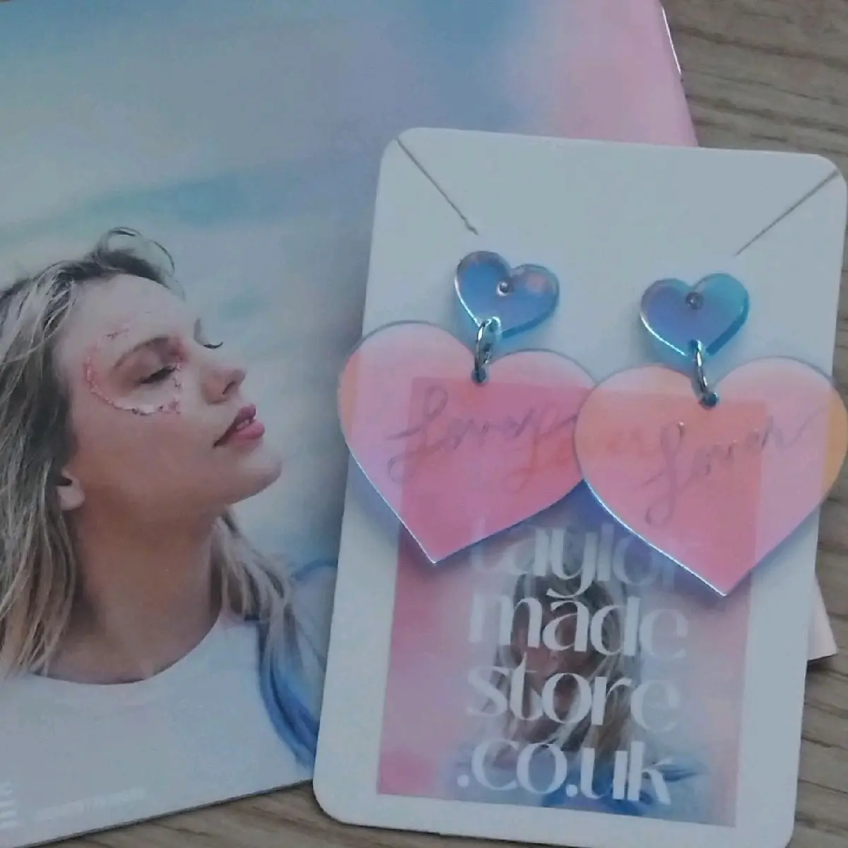 Lover Heart Earrings Taylor Swift The Eras Tour