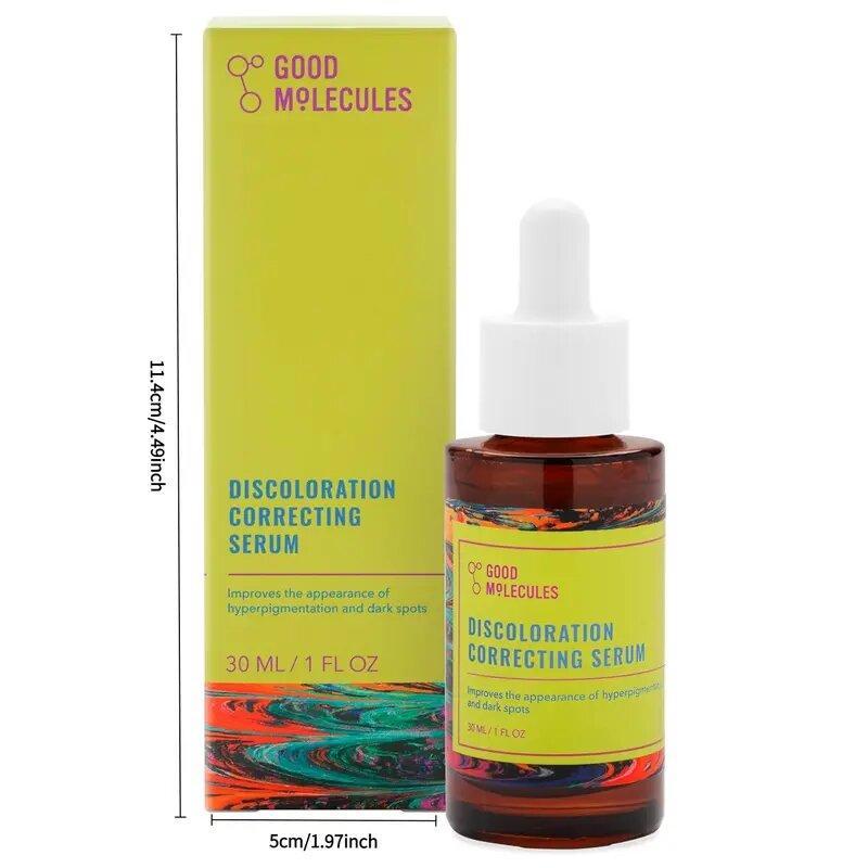 Good Molecules Discoloration Correcting Serum - Tranexamic Acid and Niacinamide for Bright and Even Skin Tone - 30ml - Clear, Hydrating, Daily Radiant Skincare Brightening Nourishing 1