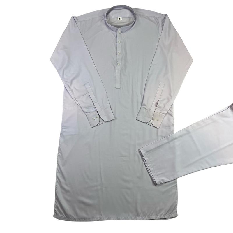 Mens kameez trousers white 0