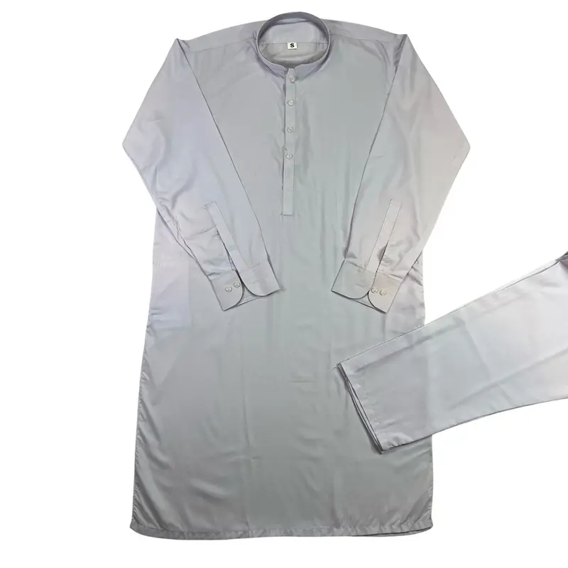 Mens kameez trousers white 0