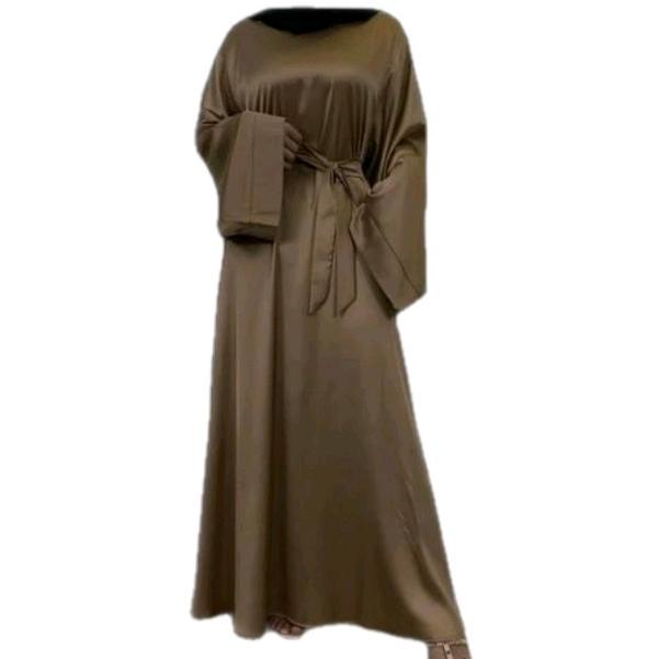 Laylah لَيْلَة Silk Satin glam abayas in minimalist style 3