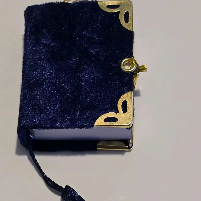Islamic Full Mini Quran Dark Blue Unisex Car Hanging Accessory Ramadan Muslim Gift Decor Religious 3