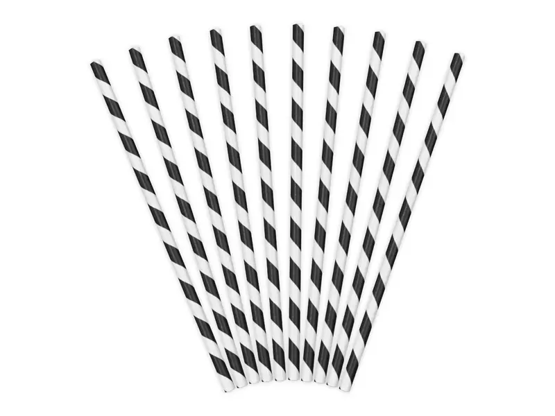 Paper Straws for Festive Party Decorations - Ornaments Disposable Pack 0