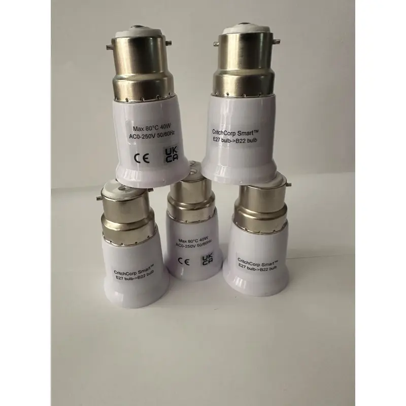 CritchCorp Smart™ V1 E27 to B22 bulb converter. Make your E27 bulb work in a B22 socket 4