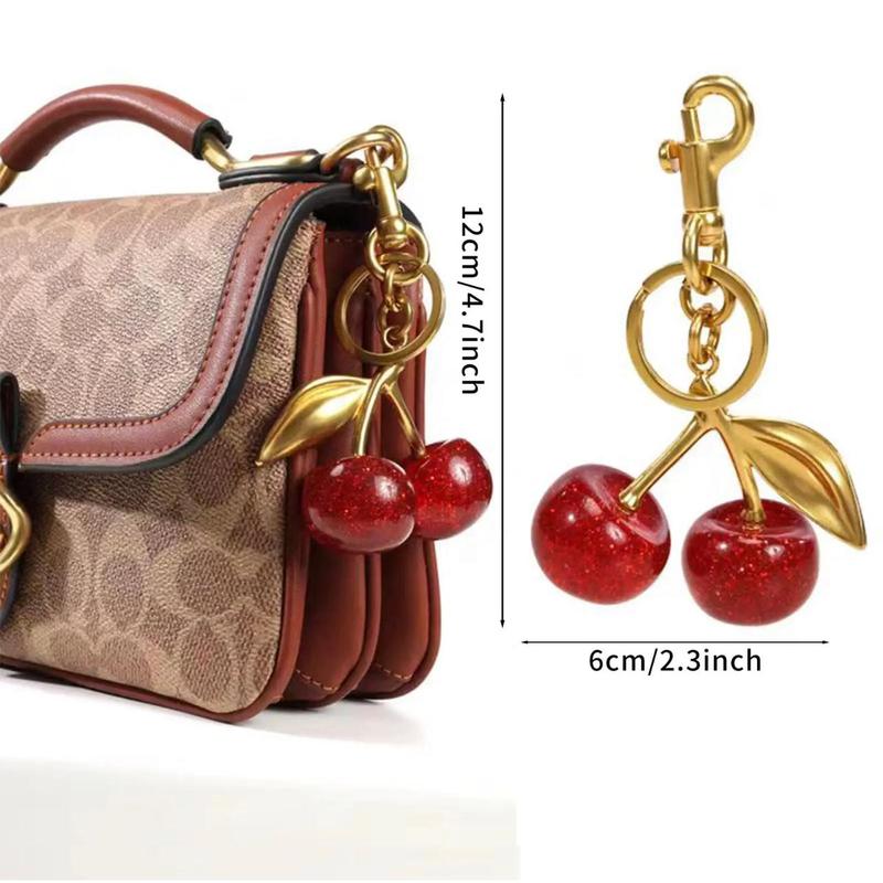 Cherry Bag Charm 1