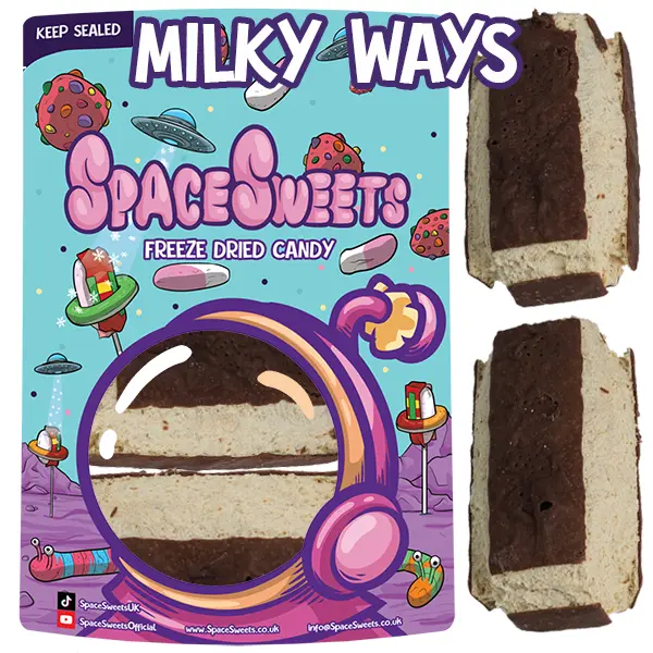 Freeze Dried Milky Way | Sweets | Candy | Frozen | SpaceSweets