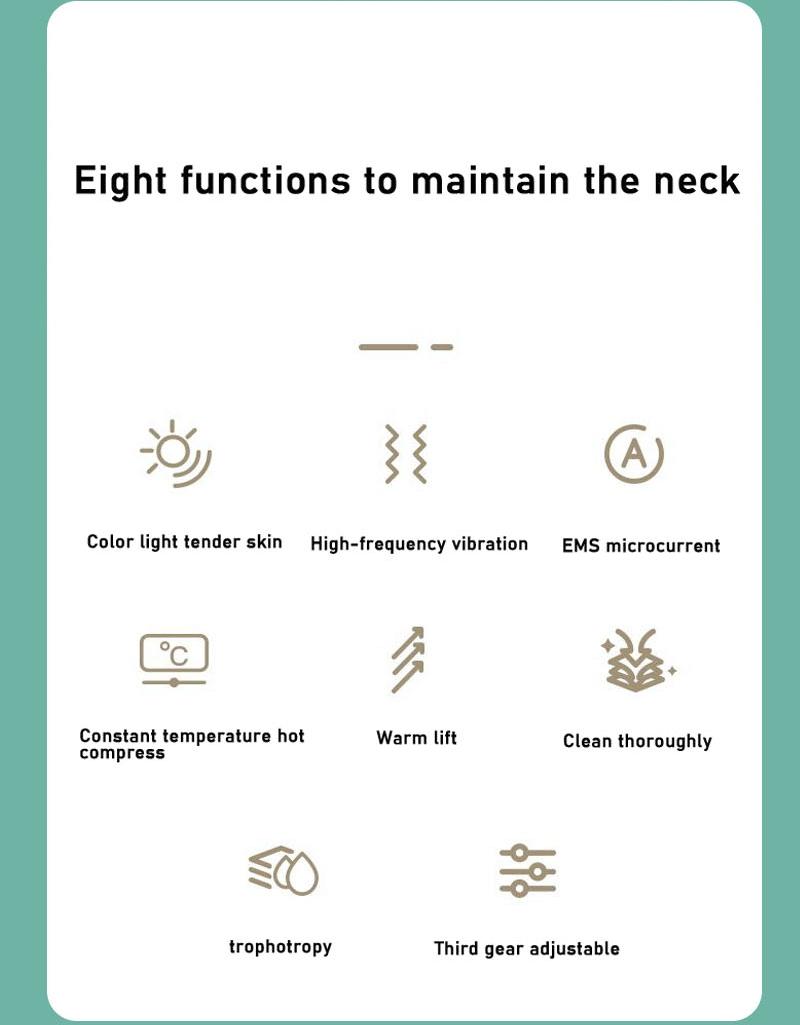 Product Introduction of Neck Lifting Massager | Professional 3-Colour LED Skincare Tool | Gift for Women 2