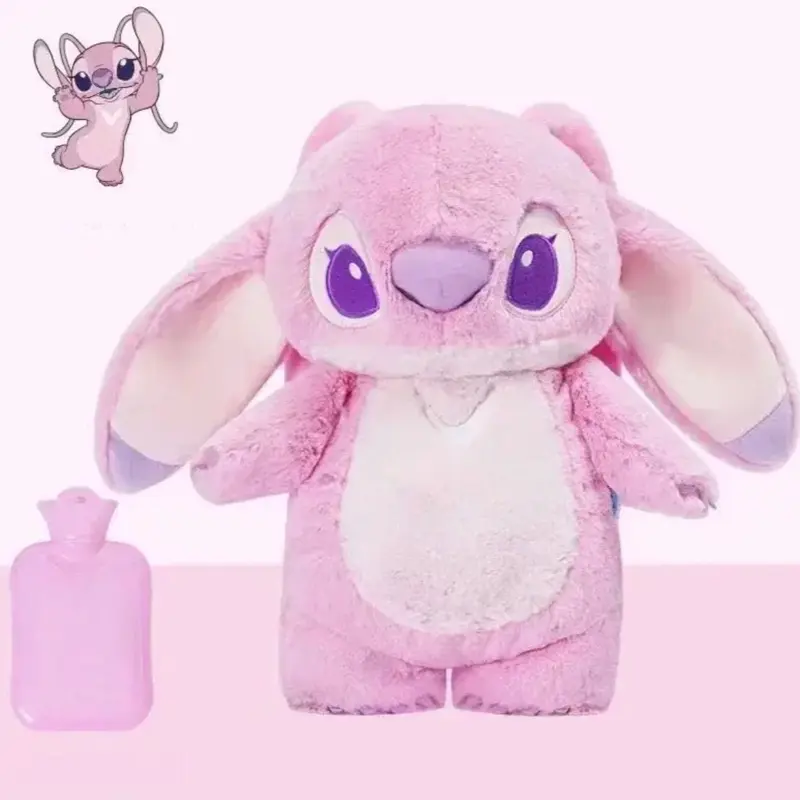 Stitch Anime Winter Extra Large Plush Hot Water Bottle - Cozy and Comfortable - Gift