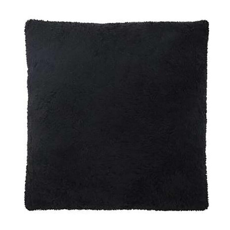 BRIT HOUSE LUXURY SOFT TEDDY BEAR SHERPA FLEECE CUSHION COVER FILLED CUSHION 18" OR 24" 3