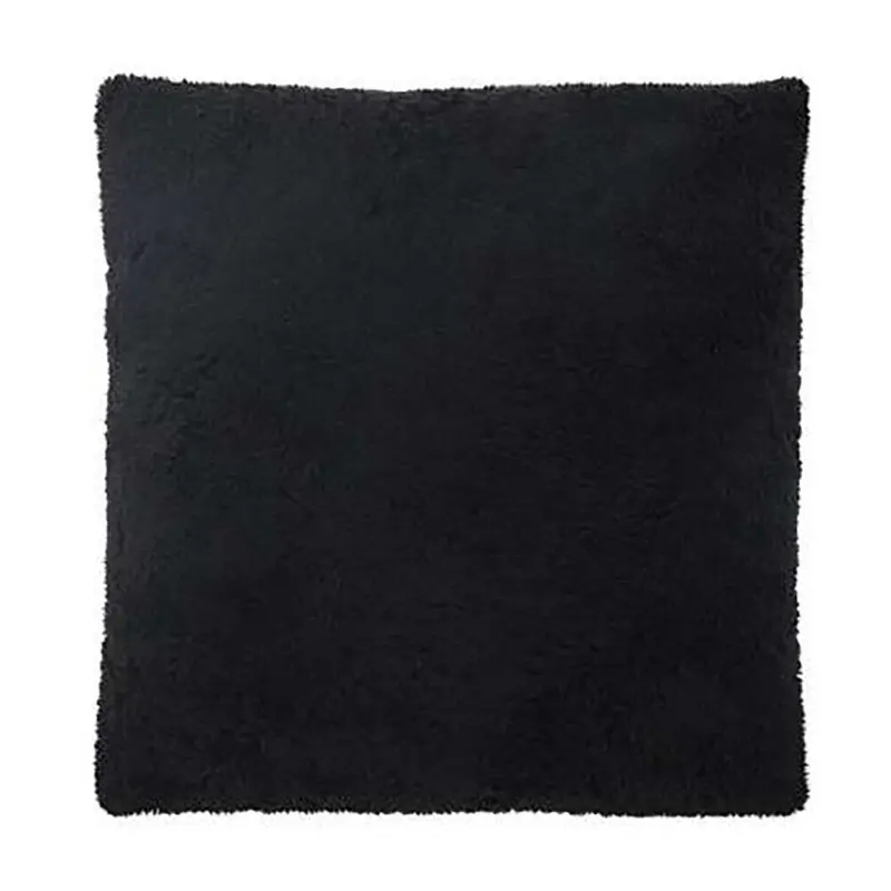 BRIT HOUSE LUXURY SOFT TEDDY BEAR SHERPA FLEECE CUSHION COVER FILLED CUSHION 18" OR 24" 3