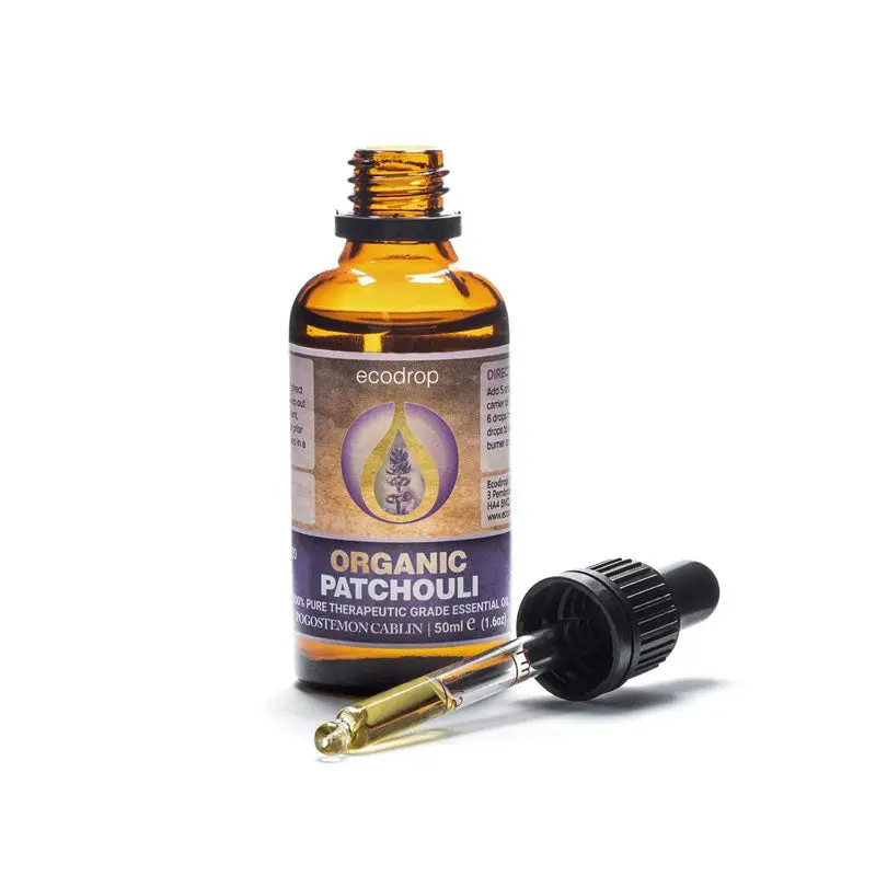 Organic Patchouli Essential Oil, 50ml